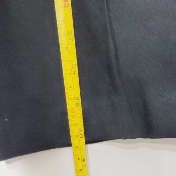 Nettoyer Asce Men's Black Flannel Chino Straight Leg Formal Dress Pant Size 30 - Picture 11 of 14